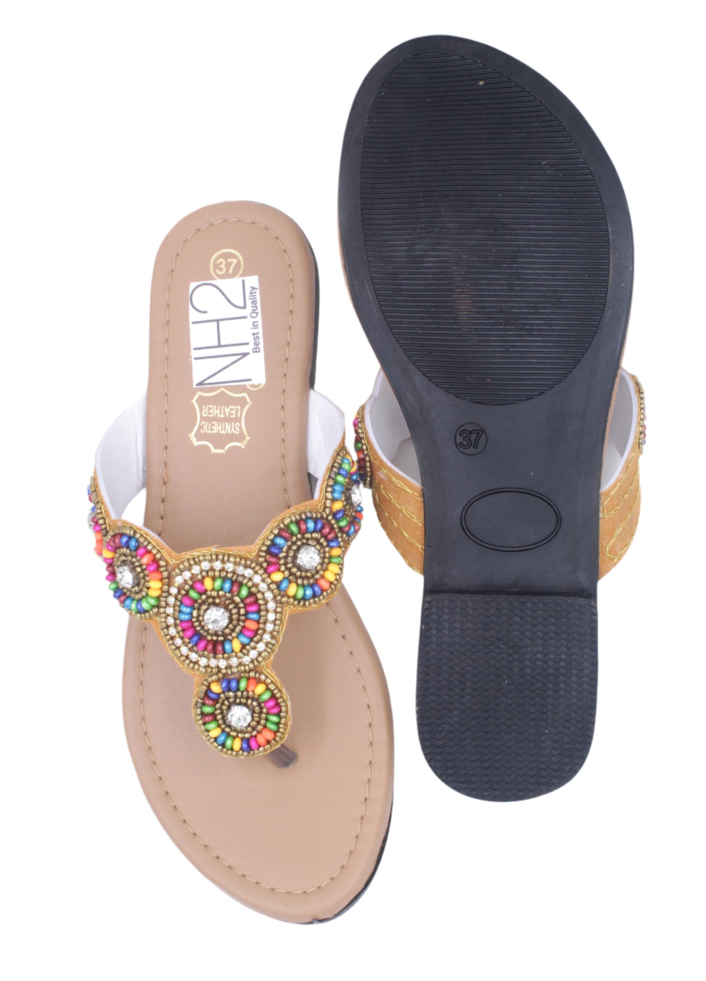 Phulwariya Ethnic flat sandals for women