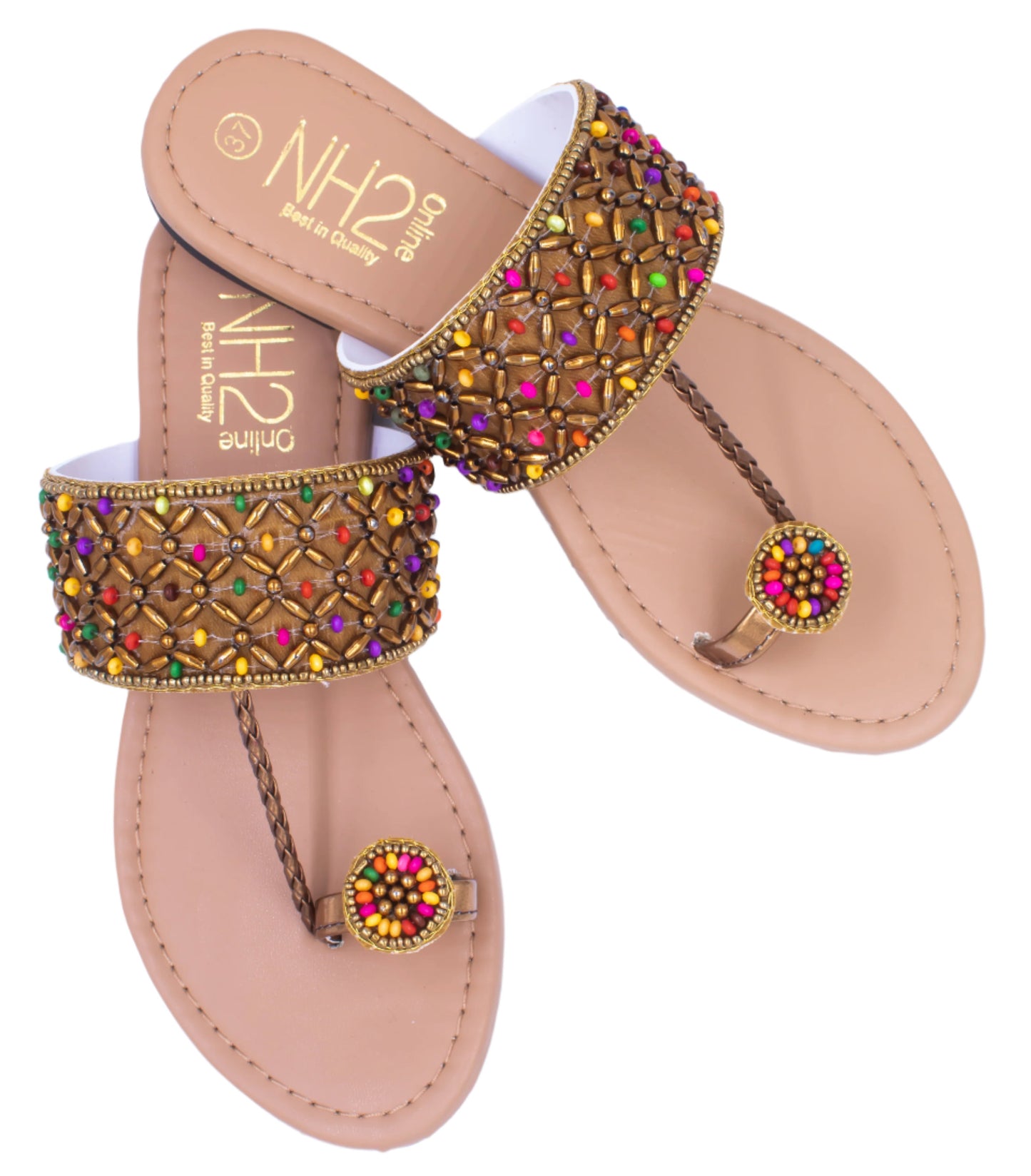 Phulwariya Ethnic Flat sandals for women