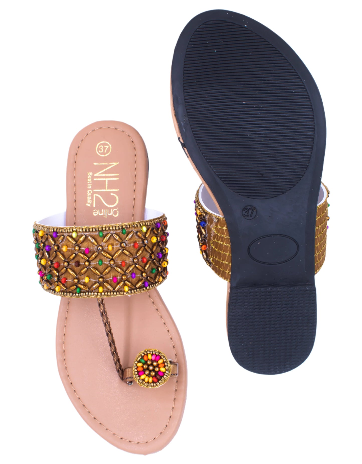 Phulwariya Ethnic Flat sandals for women