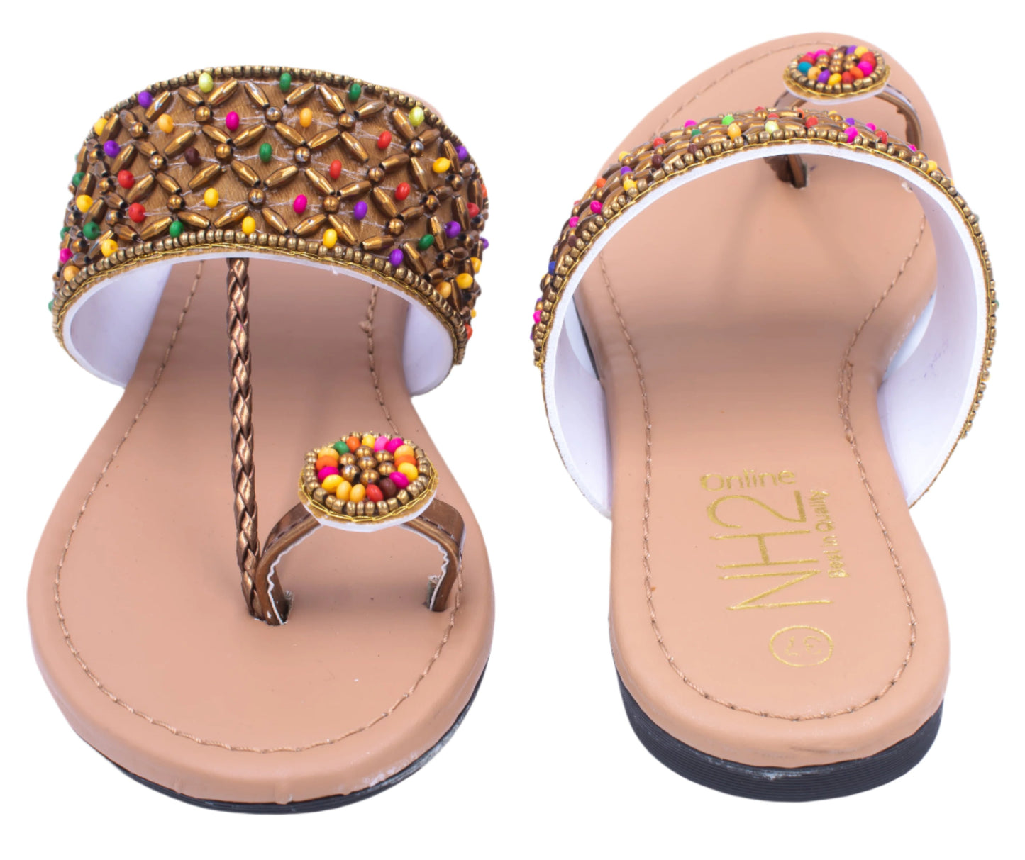 Phulwariya Ethnic Flat sandals for women