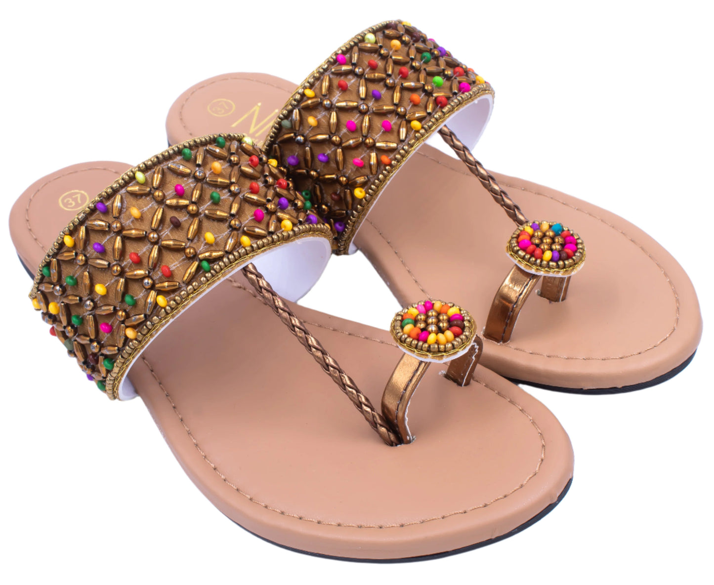 Phulwariya Ethnic Flat sandals for women